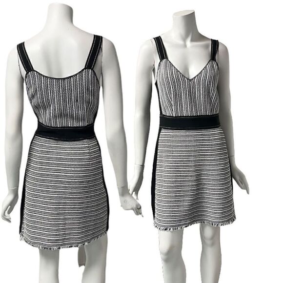 Derek Lam 10 Crosby Cami Strip Mini Dress - Picture 1 of 9